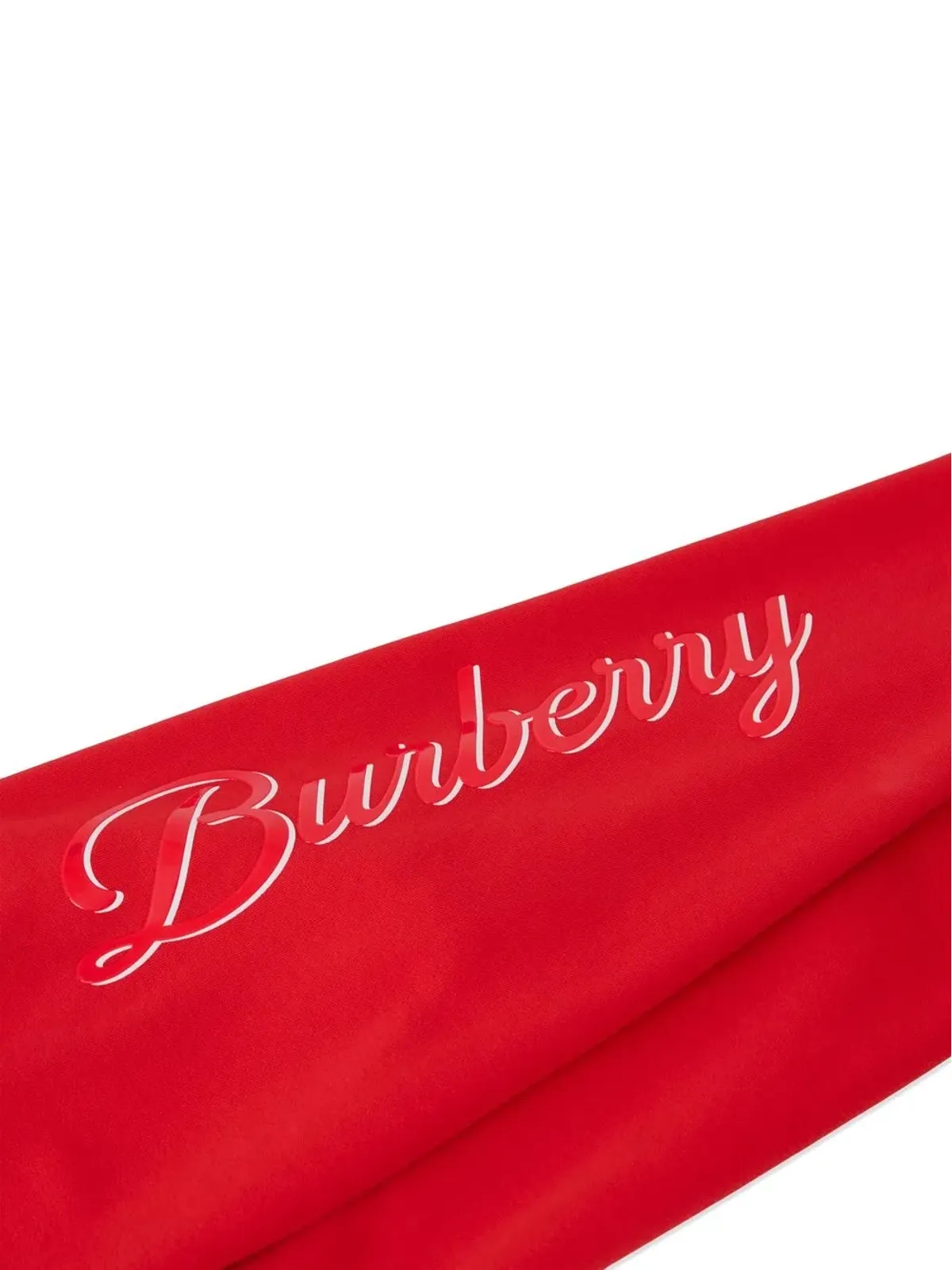 Burberry Kids スクリプトロゴプリント コットン トラックパンツ - 画像3