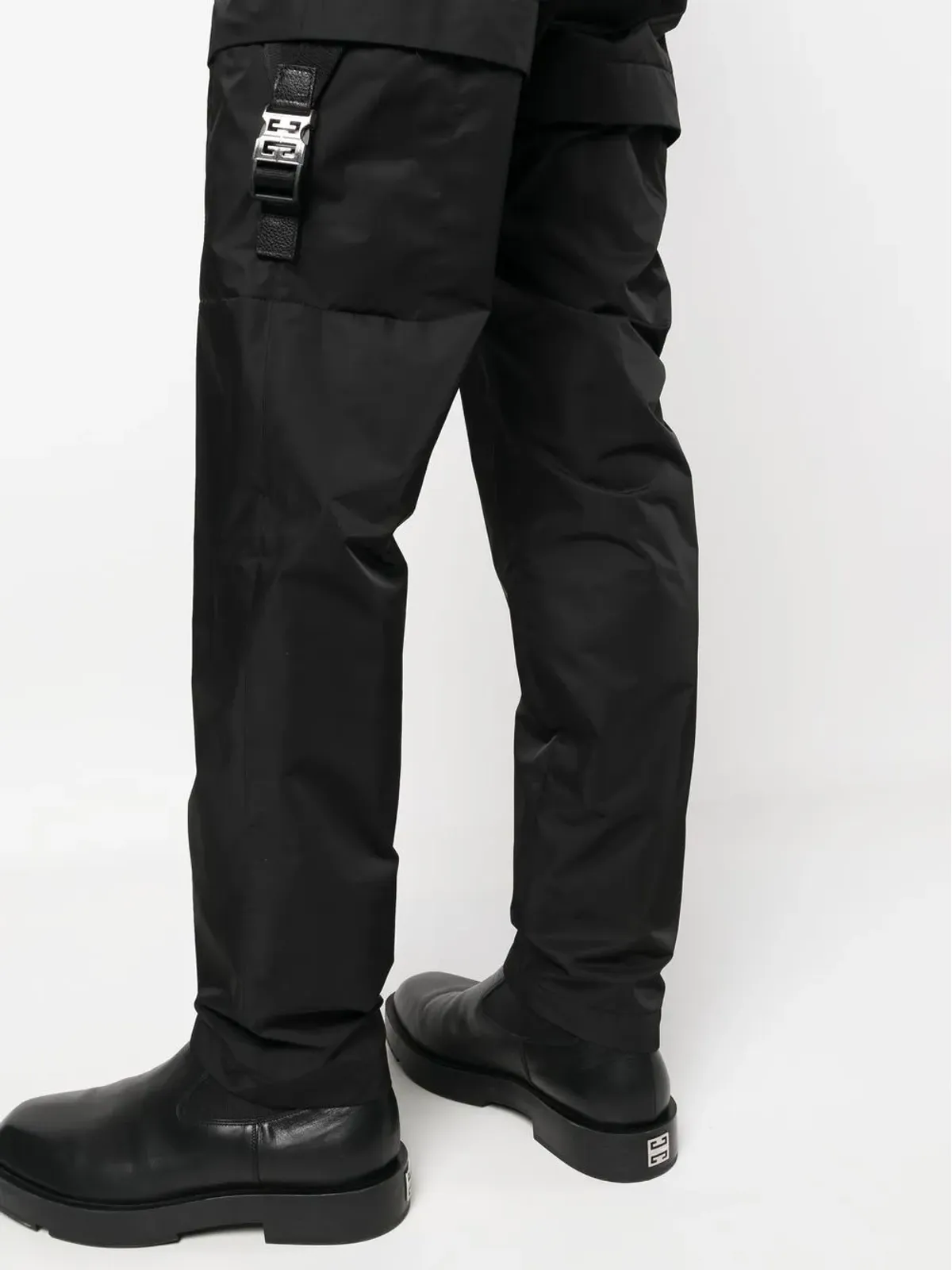 Givenchy 4Gバックル・ストレートレッグ・カーゴパンツ - 画像5