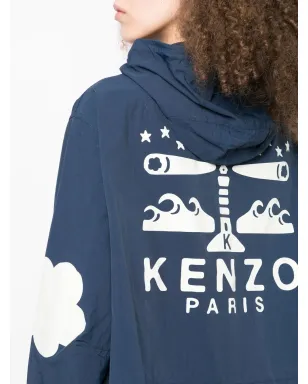 Kenzo セーラー ロング ウィンドブレーカー ジャケット - サムネイル5