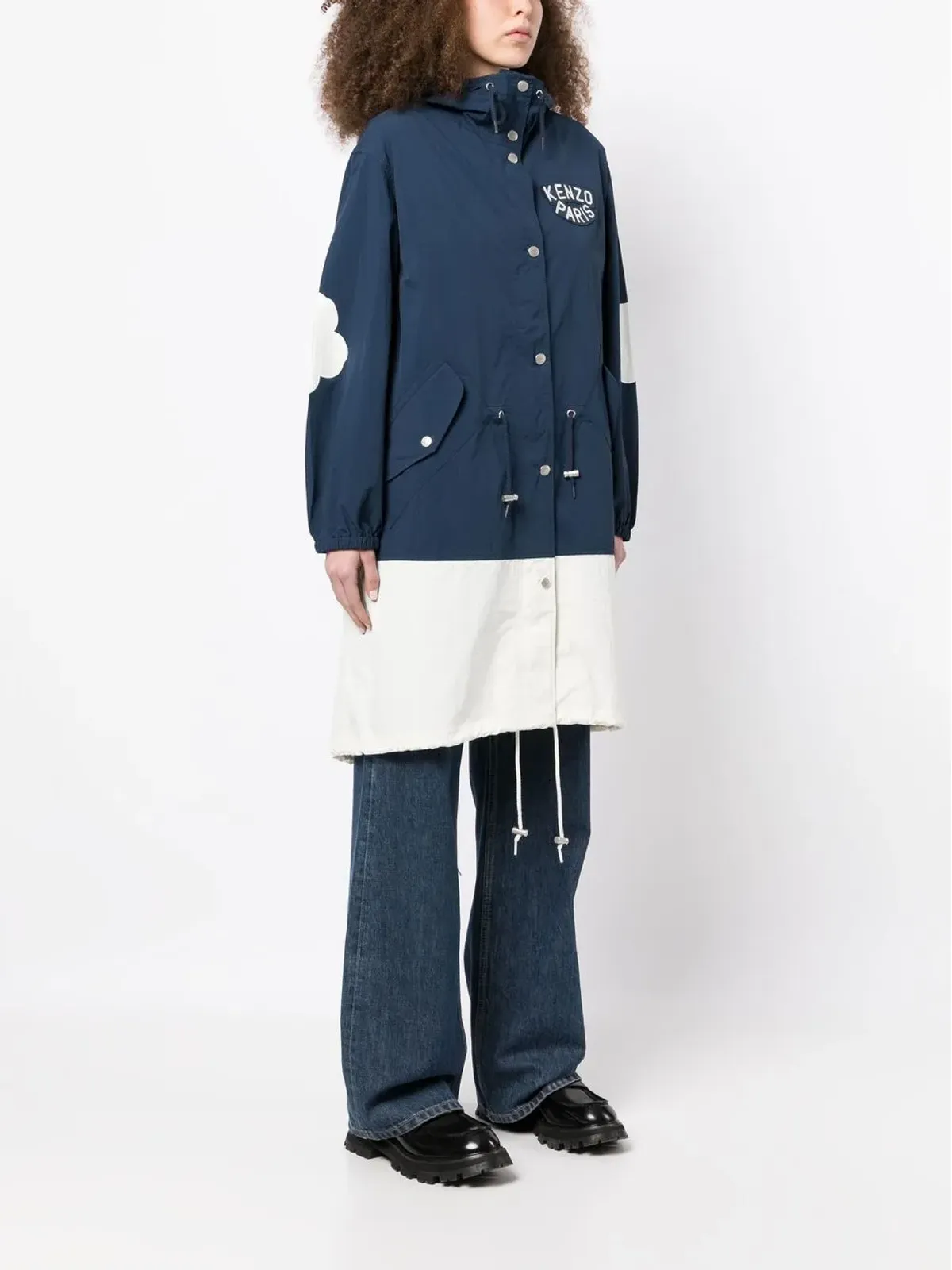 Kenzo セーラー ロング ウィンドブレーカー ジャケット - 画像3