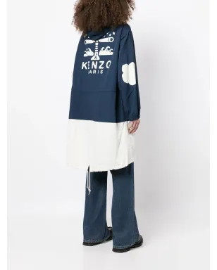 Kenzo セーラー ロング ウィンドブレーカー ジャケット - サムネイル4