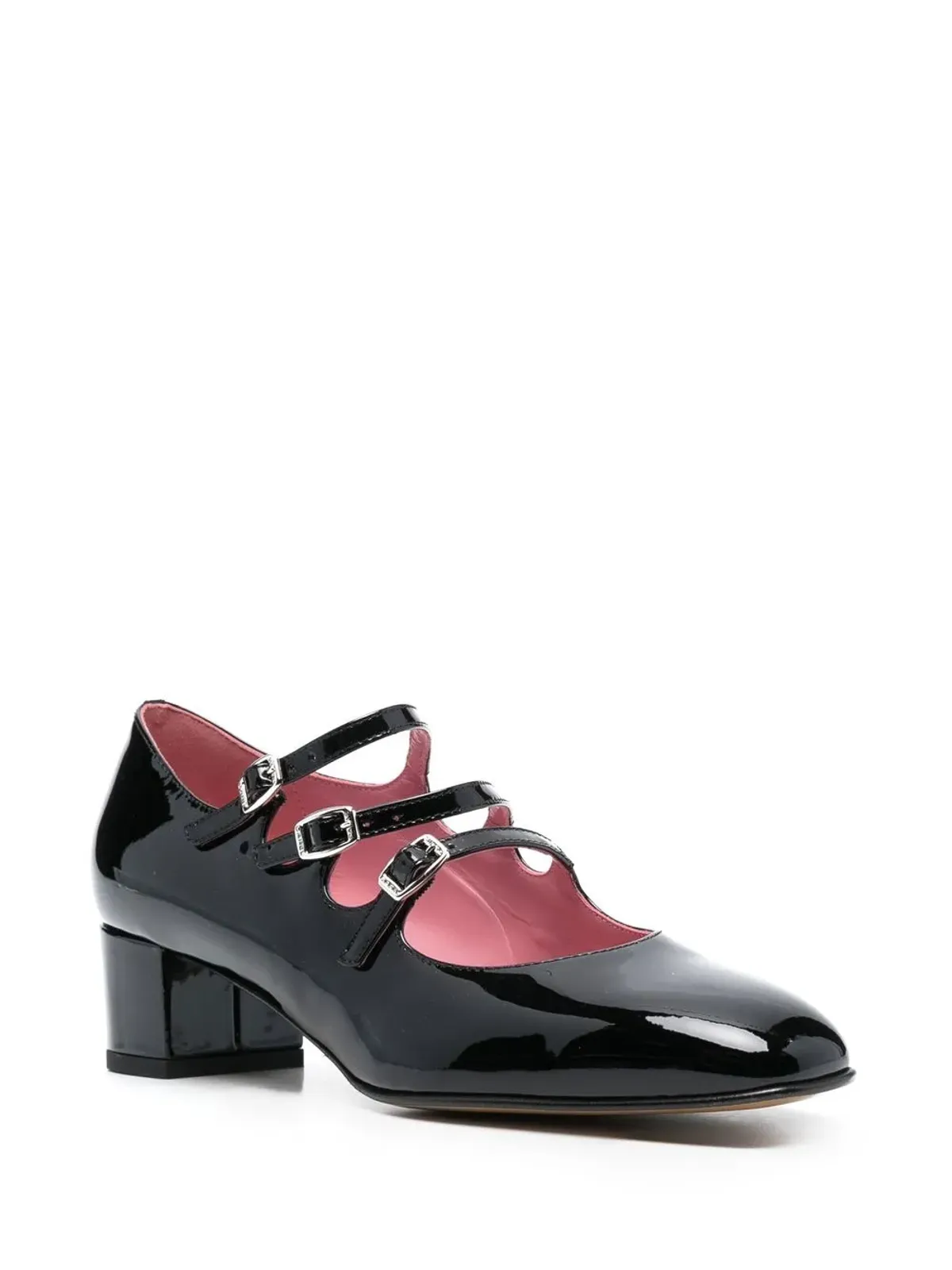 Carel Paris Mary Jane side-buckle pumps - Black - 画像2