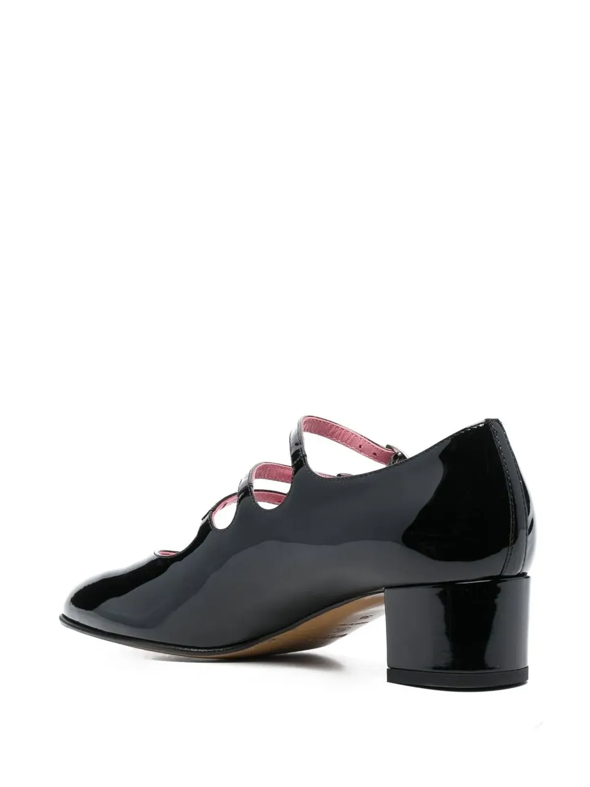 Carel Paris Mary Jane side-buckle pumps - Black - 画像3