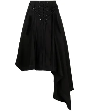 Monse レースアップ アシンメトリースカート - サムネイル1
