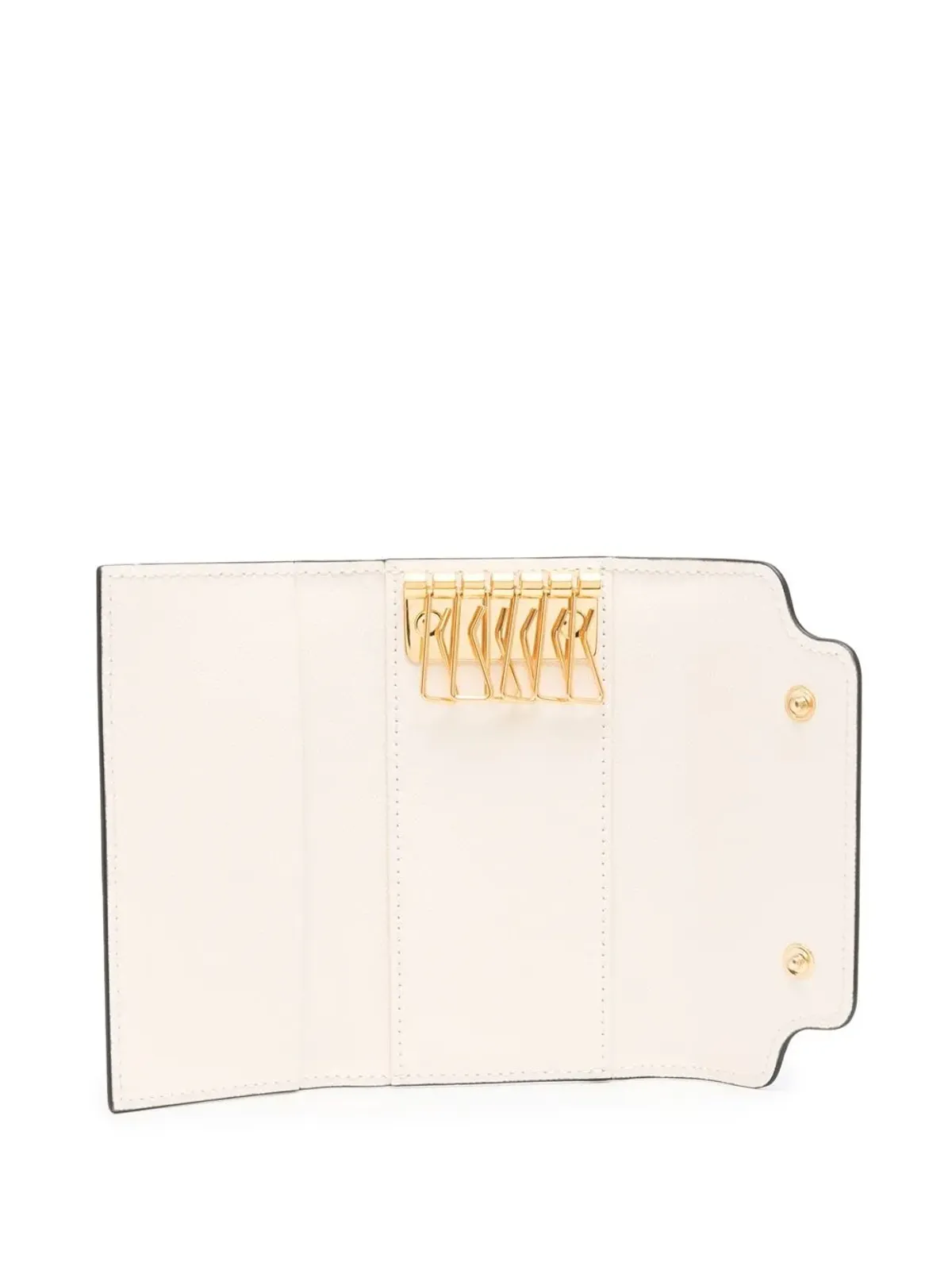 Marni ツートーンレザーキーホルダー - 画像3