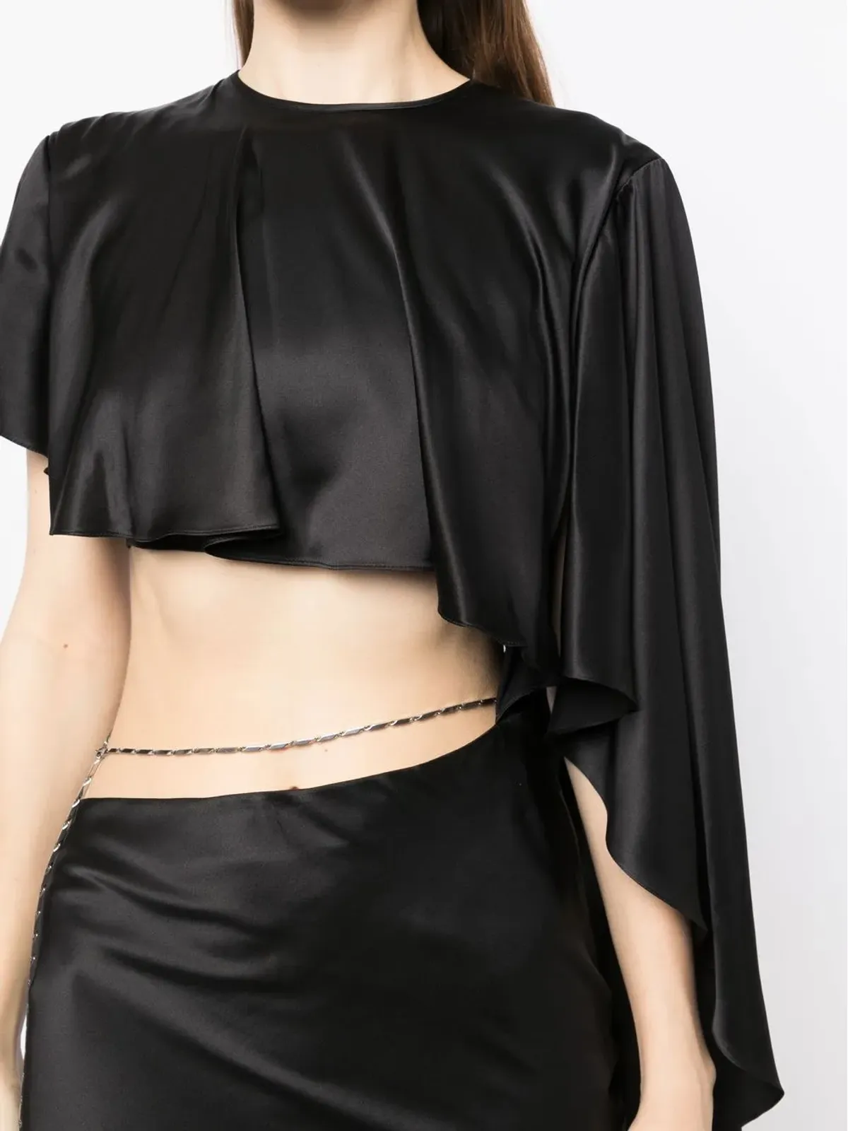 Materiel アシンメトリックシルクドレス - 画像5