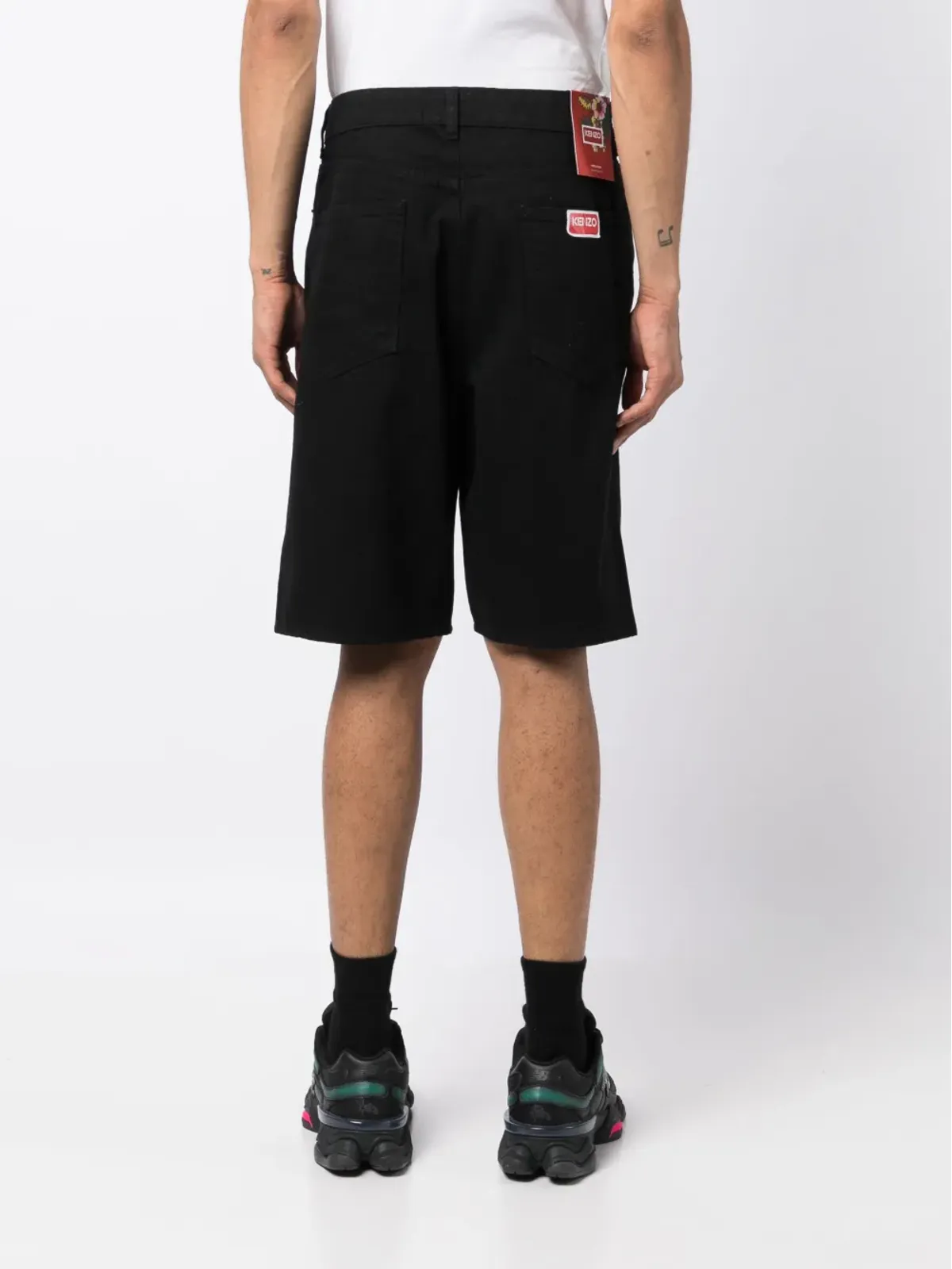 Kenzo ロゴパッチ ベルマショーツ - 画像4