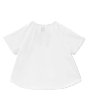Burberry Kids トーマスベアプリント コットンシルク ブラウス - White - サムネイル2
