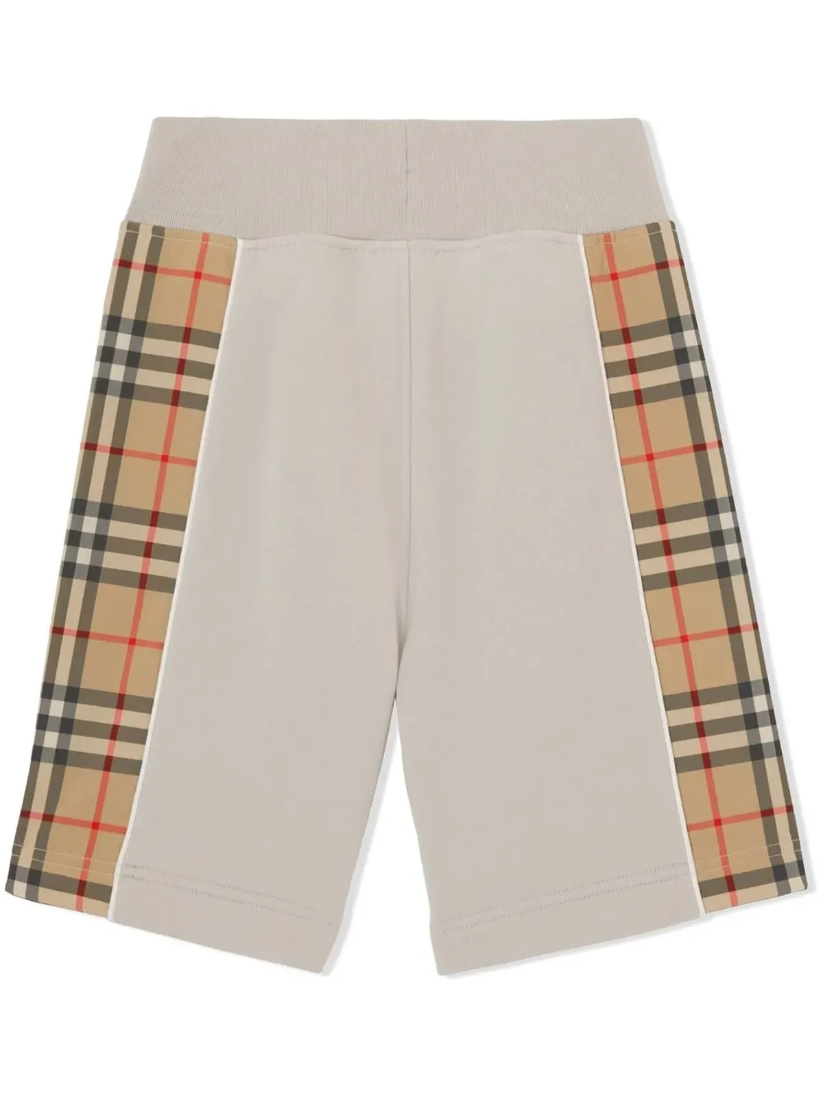 Burberry Kids ヴィンテージチェックパネル コットンショーツ - 画像2