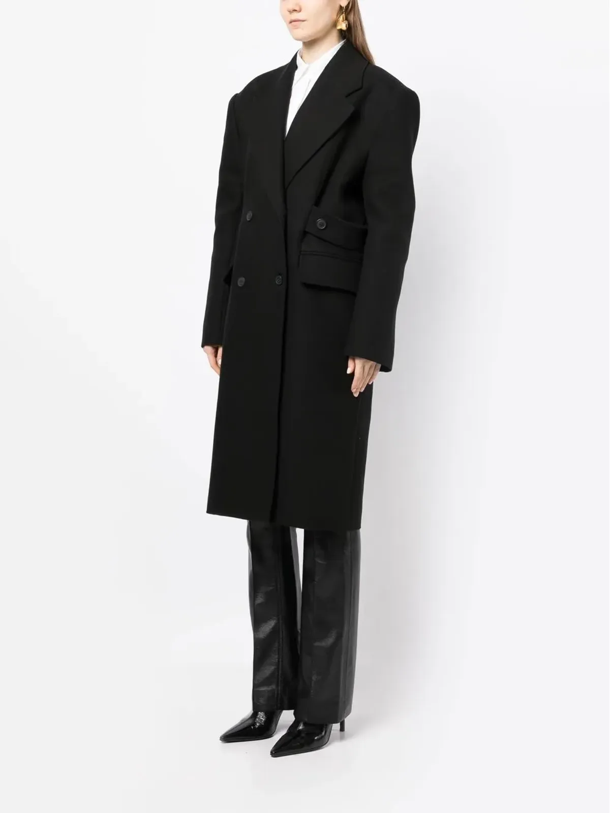 Materiel ボクシーコットンコート - 画像3