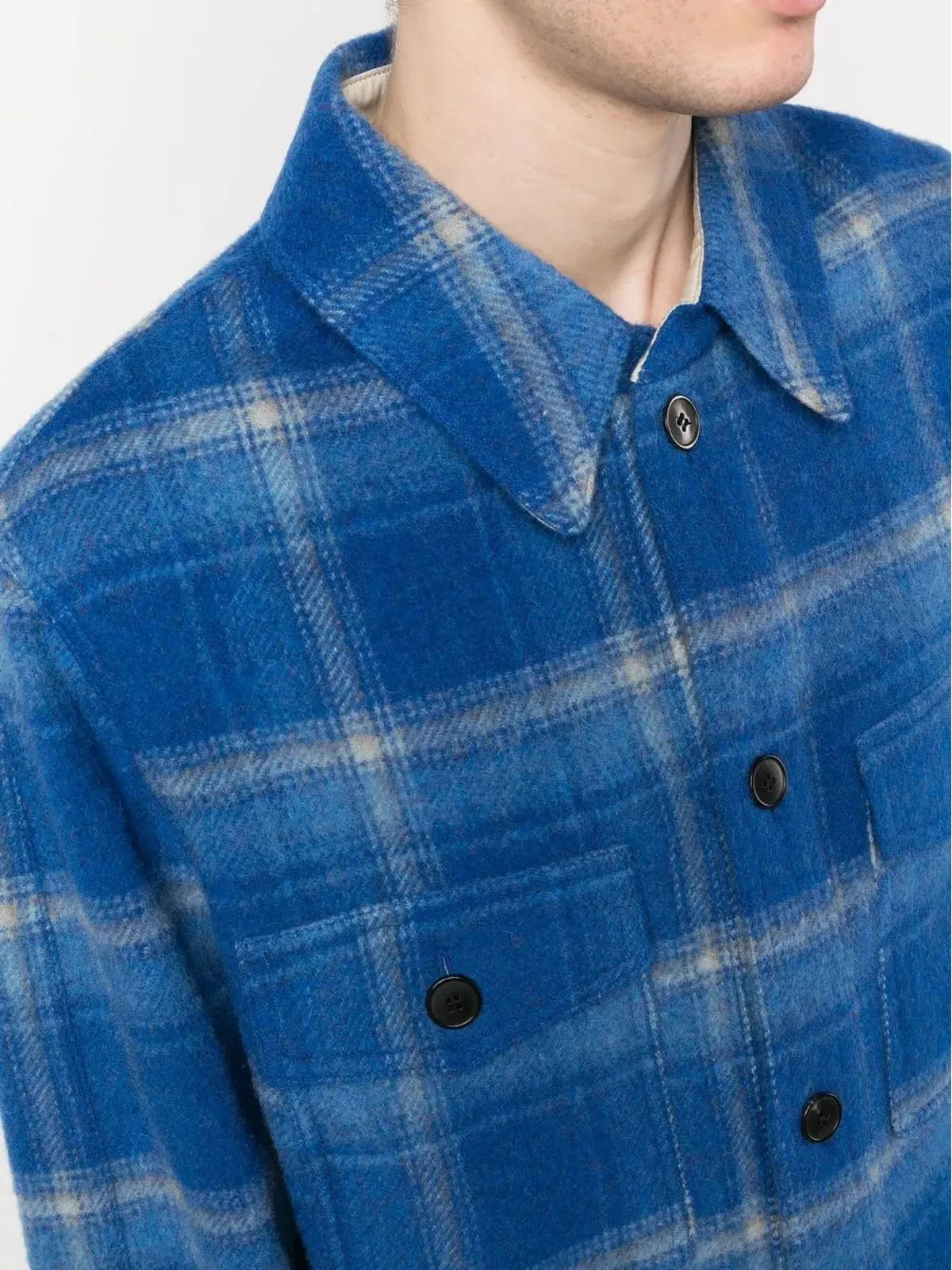 MARANT Gervon チェックシャツジャケット - 画像5