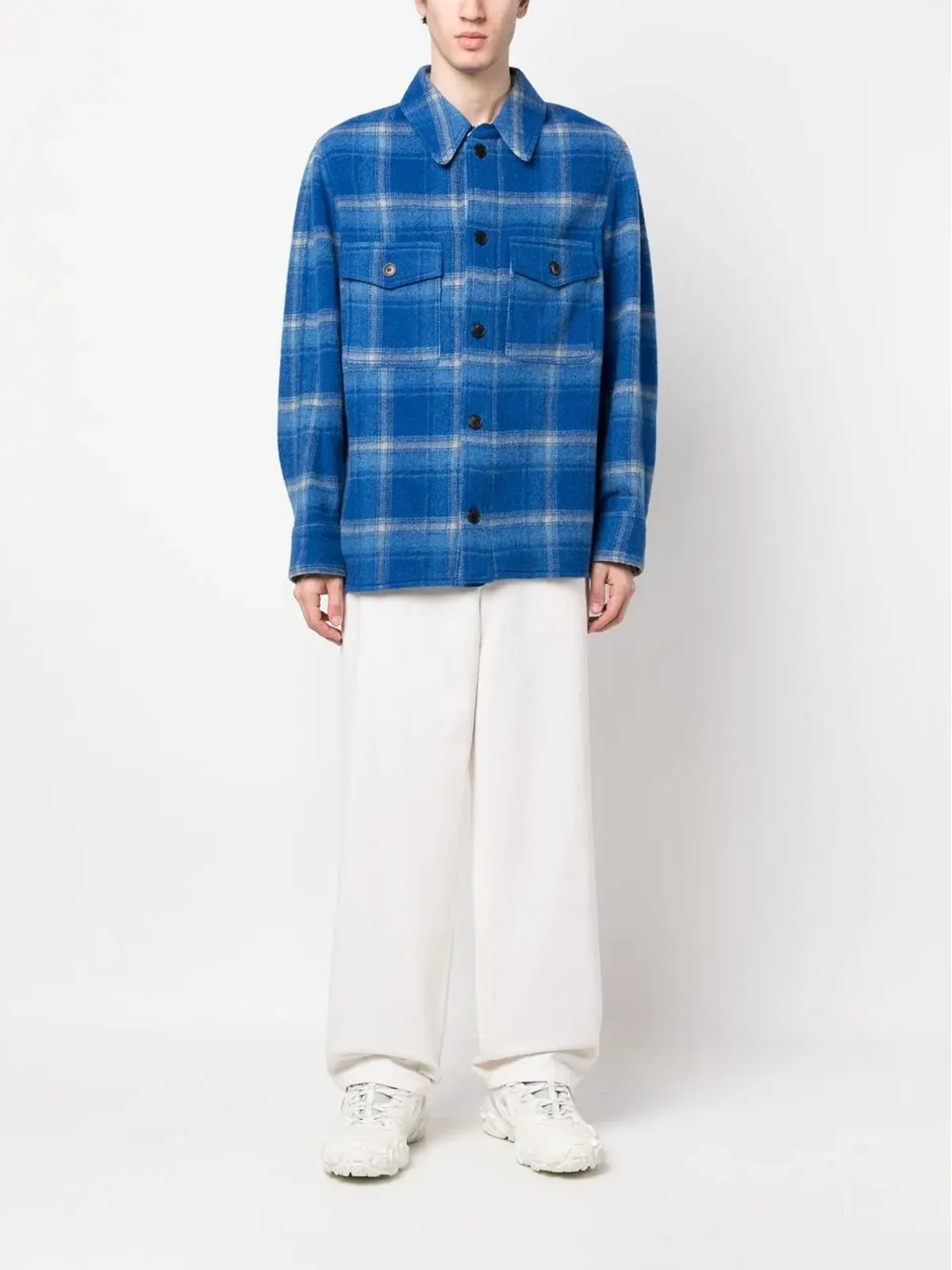 MARANT Gervon チェックシャツジャケット - 画像2