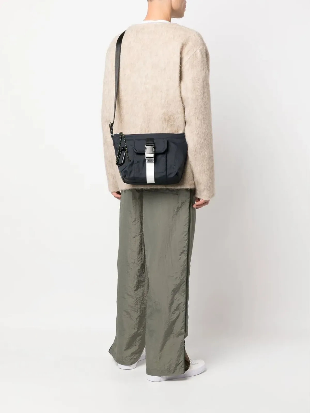 A.P.C. Treck ロゴ バックル式ショルダーバッグ - 画像2
