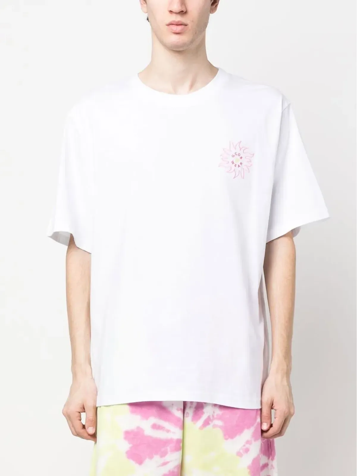 GCDS 後ろロゴプリントTシャツ - 画像3