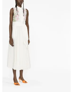 Giambattista Valli Ramage ベルト付き ノースリーブ ドレス - サムネイル3