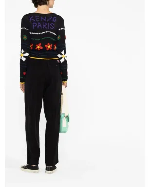 Kenzo インターシャ編みデザイン ジャンパー - サムネイル3