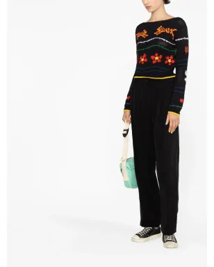 Kenzo インターシャ編みデザイン ジャンパー - サムネイル4