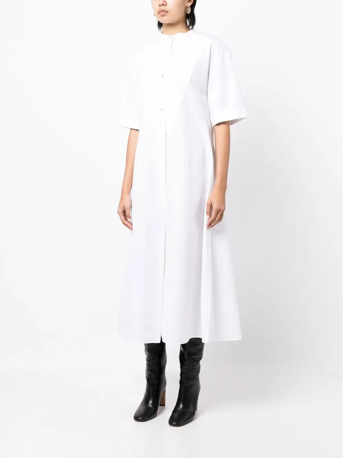 Jil Sander コットンシャツドレス - 画像3