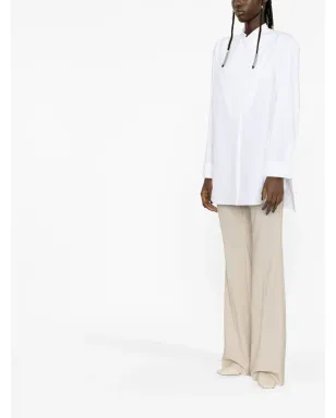 Jil Sander ラップデザイン コットンシャツ - サムネイル3