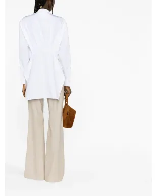 Jil Sander ラップデザイン コットンシャツ - サムネイル4
