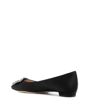 Manolo Blahnik Hangisi フラット バレエシューズ - サムネイル3