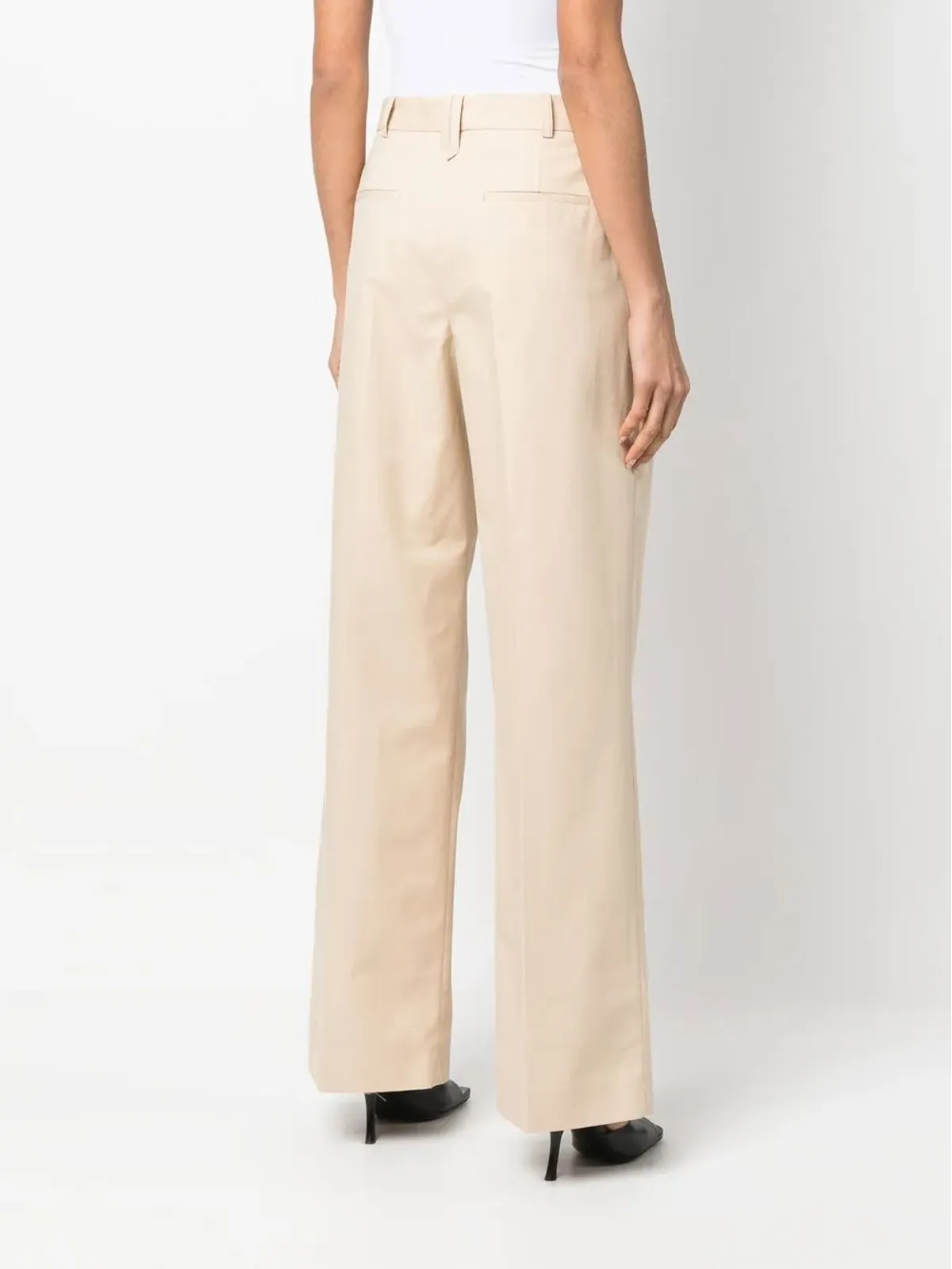 Calvin Klein プリーツ入りワイドレッグパンツ - Neutrals - 画像4