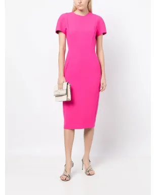 Victoria Beckham ショートスリーブ テーラード ミディドレス - サムネイル2