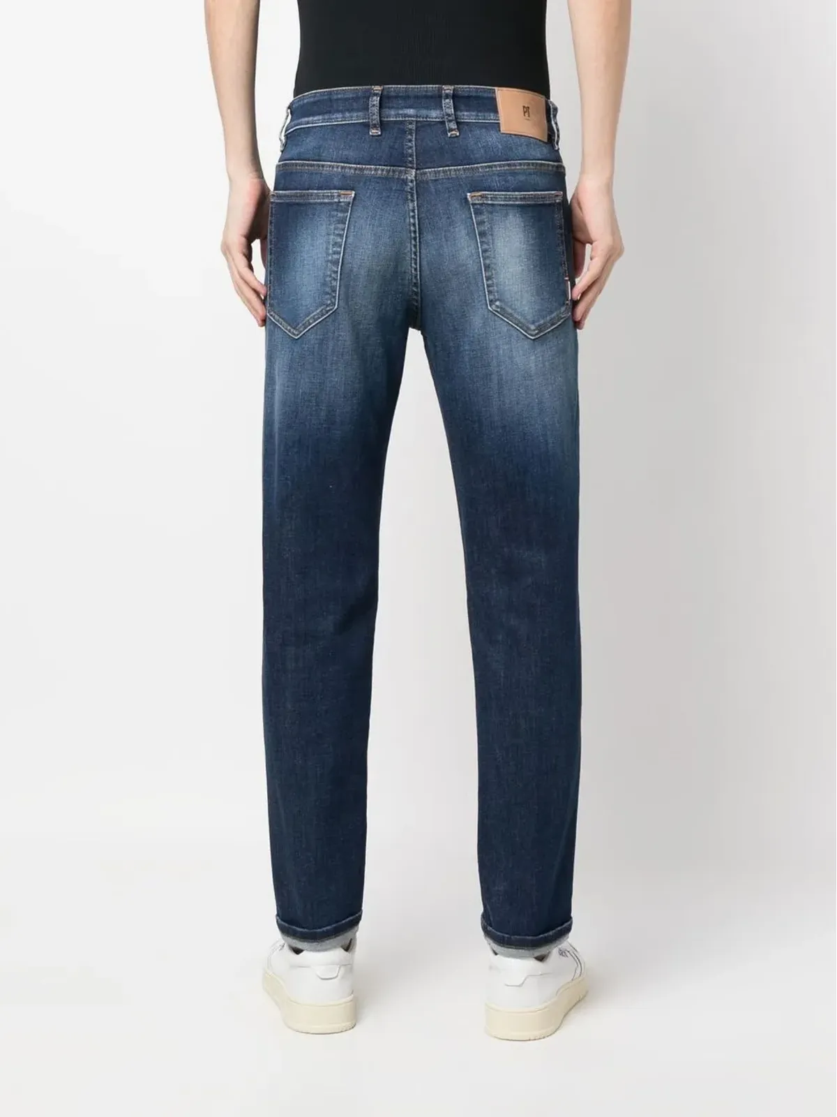 PT Torino ミッドライズ スリムフィット ジーンズ - 画像4
