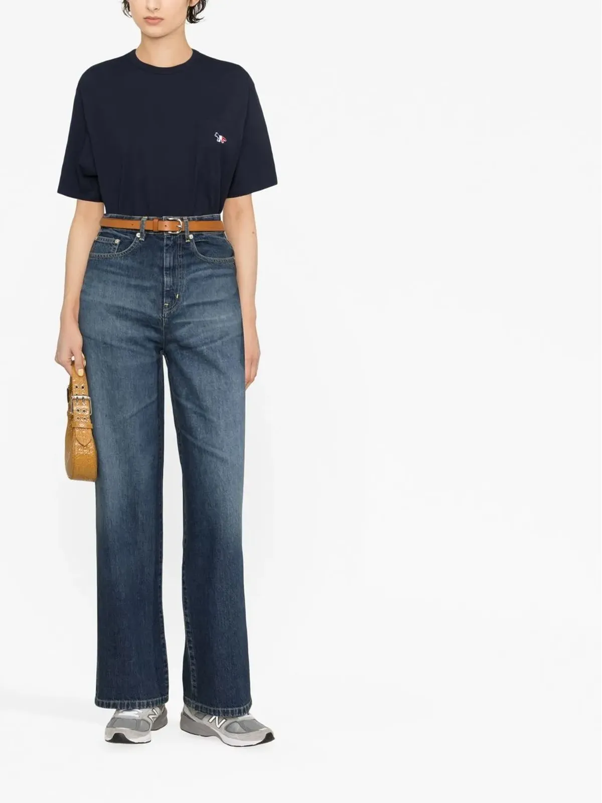 Kenzo デニム ハイウエスト ストレートジーンズ - 画像2