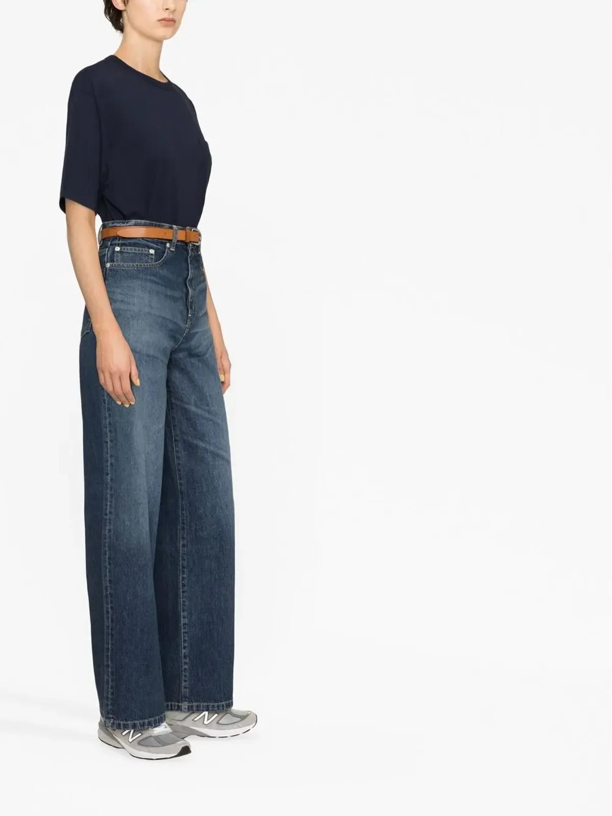 Kenzo デニム ハイウエスト ストレートジーンズ - 画像4