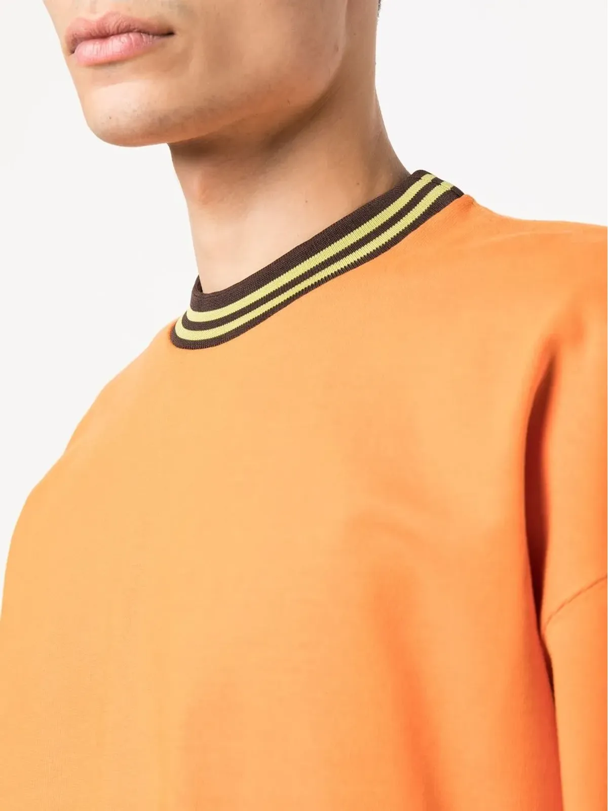 Jacquemus Le Lasso stripe-trim スウェットシャツ - 画像5