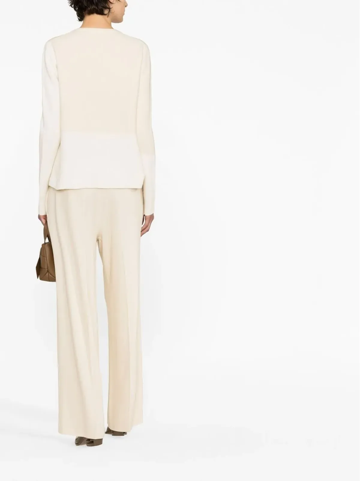 Jil Sander ツートーン編みニットジャンパー - 画像4