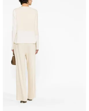 Jil Sander ツートーン編みニットジャンパー - サムネイル4