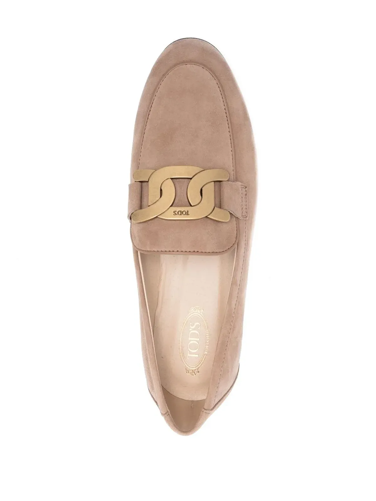 Tod's エングレーブドチェーンリンク ローファー - 画像4