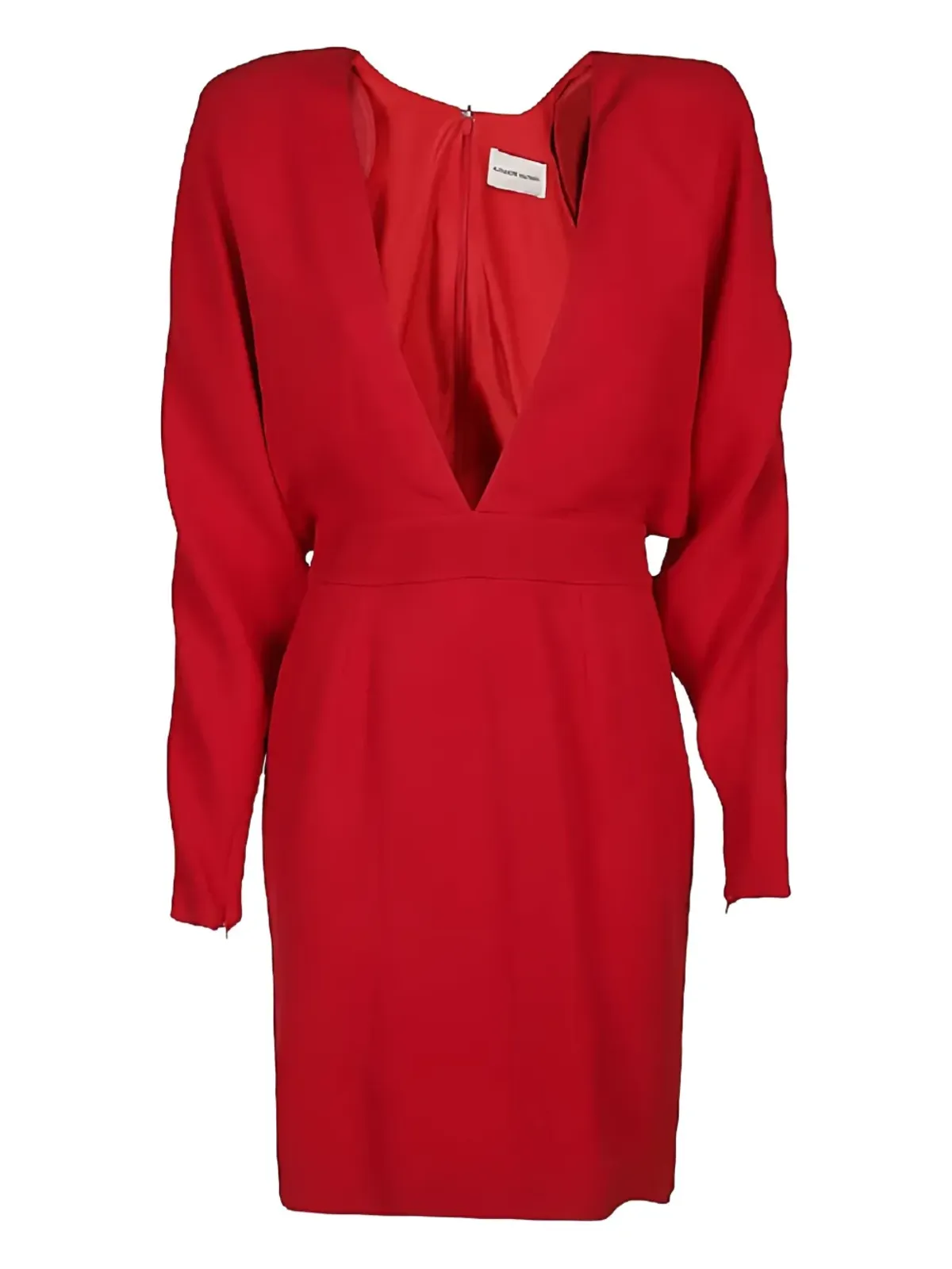 Alexandre Vauthier プレンジングネック ミニドレス - レッド - 画像1