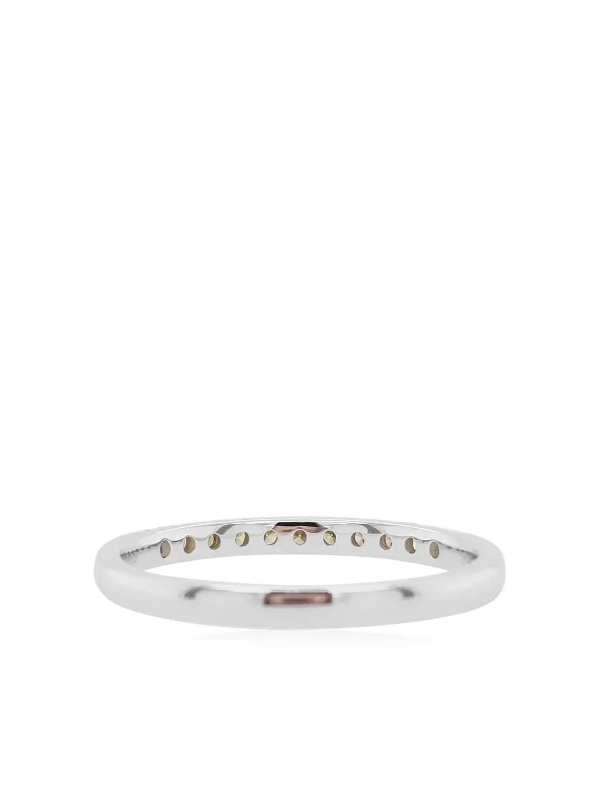 HYT Jewelry 18Kホワイトゴールド ダイヤモンド バンドリング - 画像3