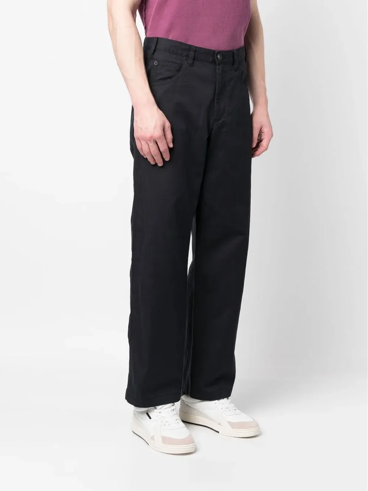MARANT Pabloストレートレッグパンツ - ブラック - 画像3