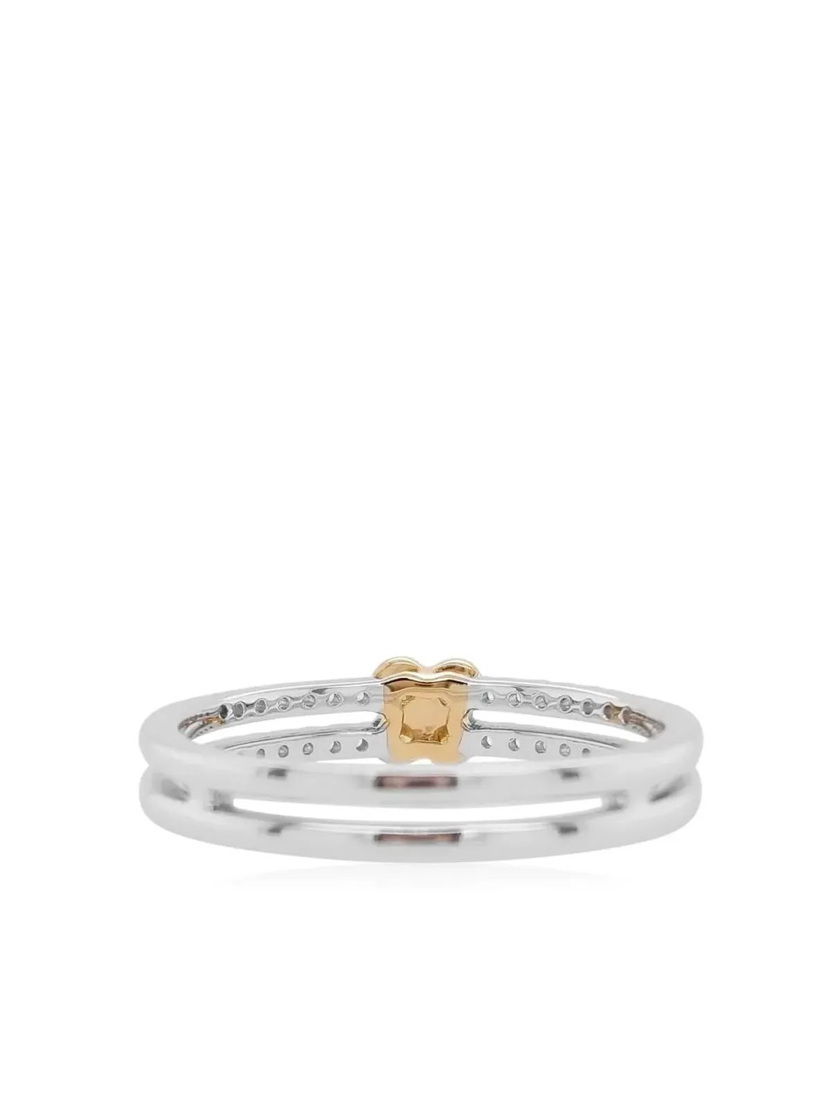 HYT Jewelry クローブ型ダイヤモンドリング - シルバー - 画像4