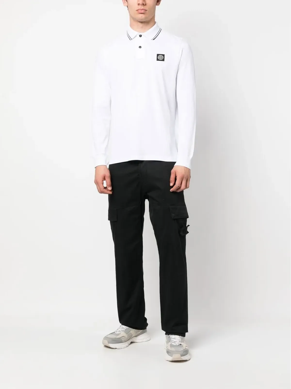 Stone Island Compassモチーフ ポロシャツ - 画像2
