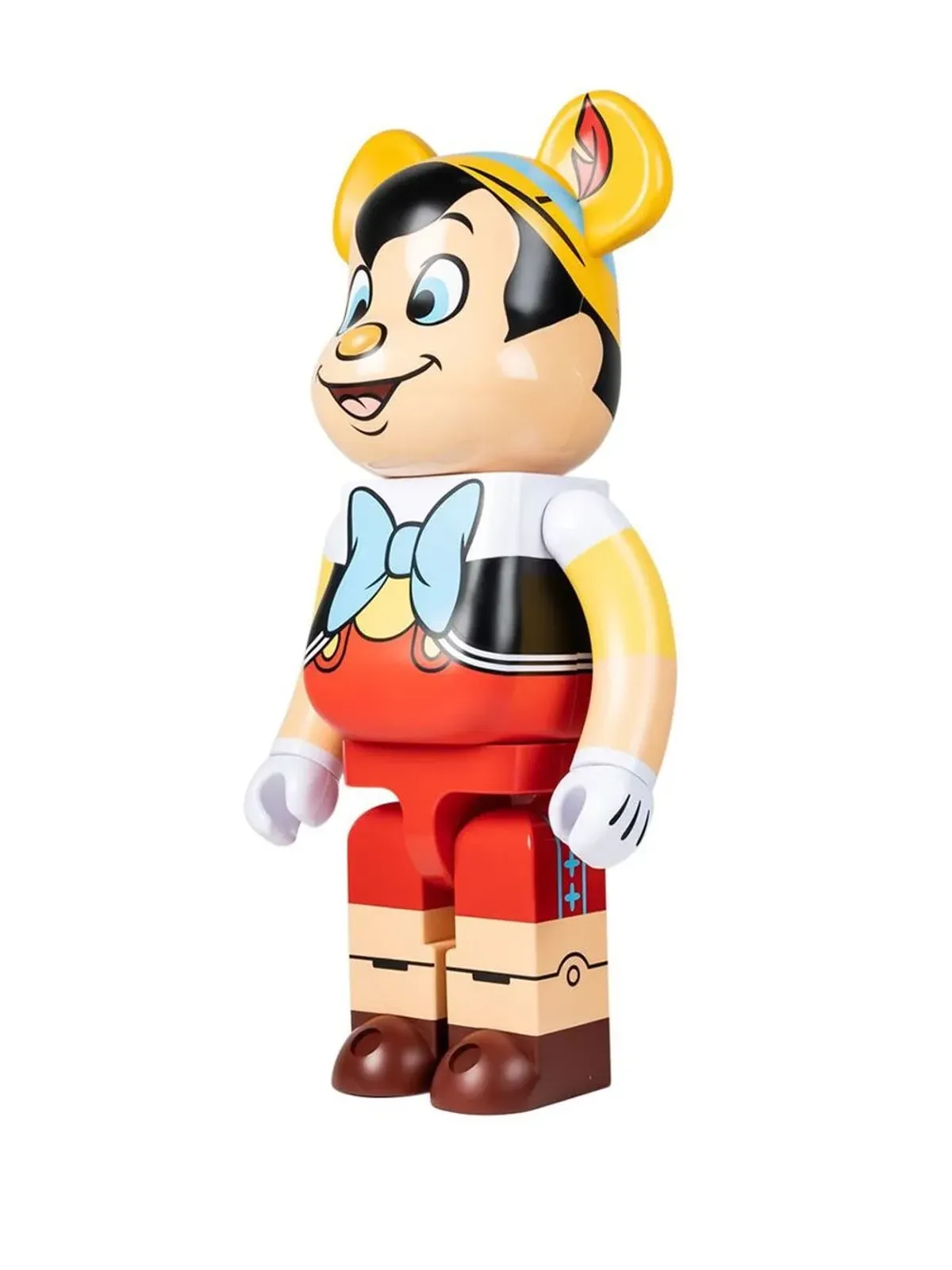 MEDICOM TOY ピノキオ BE@RBRICK 1000% フィギュア - レッド - 画像3