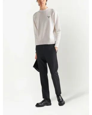 Prada ロゴ刺繍カシミヤセーター - サムネイル2