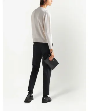 Prada クロップド テーラードパンツ - サムネイル3