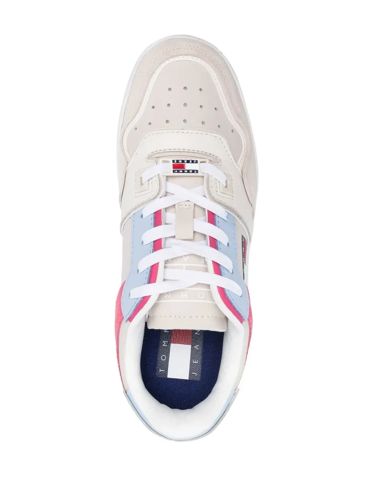 Tommy Jeans カラー ブロック ミッドトップスニーカー - 画像4