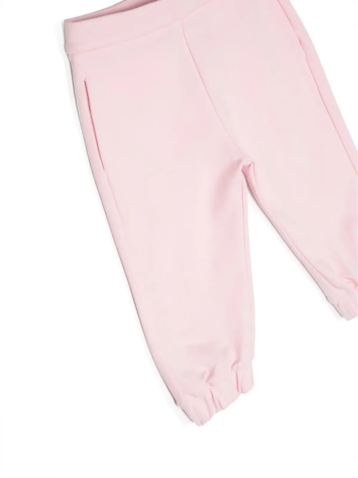 Moncler Enfant ロゴパッチ コットン トラックスーツ - ピンク - 画像3