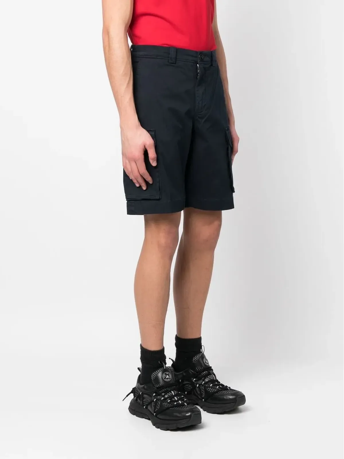 Woolrich サイドカーゴポケットショーツ - 画像3