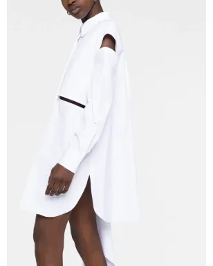 Alexander McQueen カットアウトディテール シャツドレス - サムネイル5