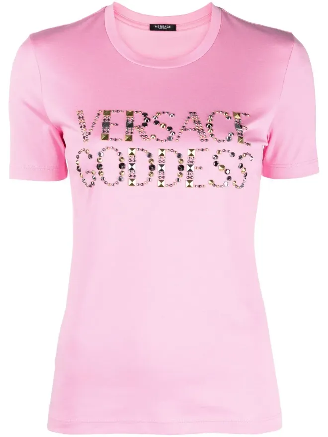 VERSACE Versace ロゴ入りTシャツの商品画像