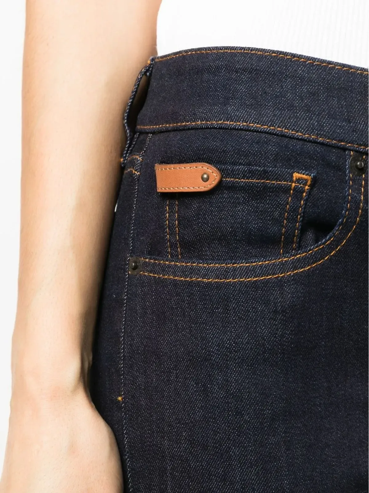 Ralph Lauren Collection 400 Matchstick skinny jeans - Blue - 画像5