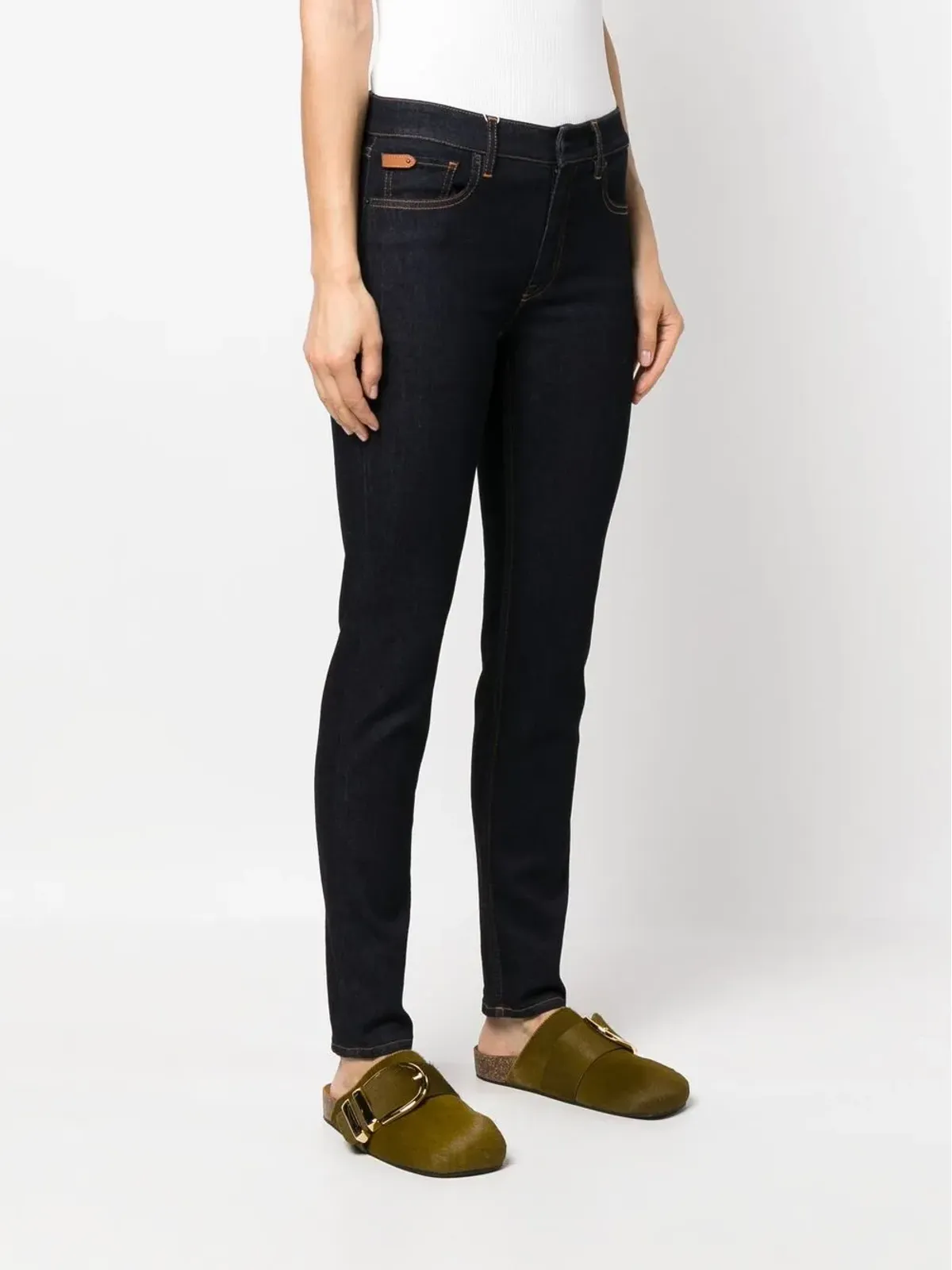 Ralph Lauren Collection 400 Matchstick skinny jeans - Blue - 画像3