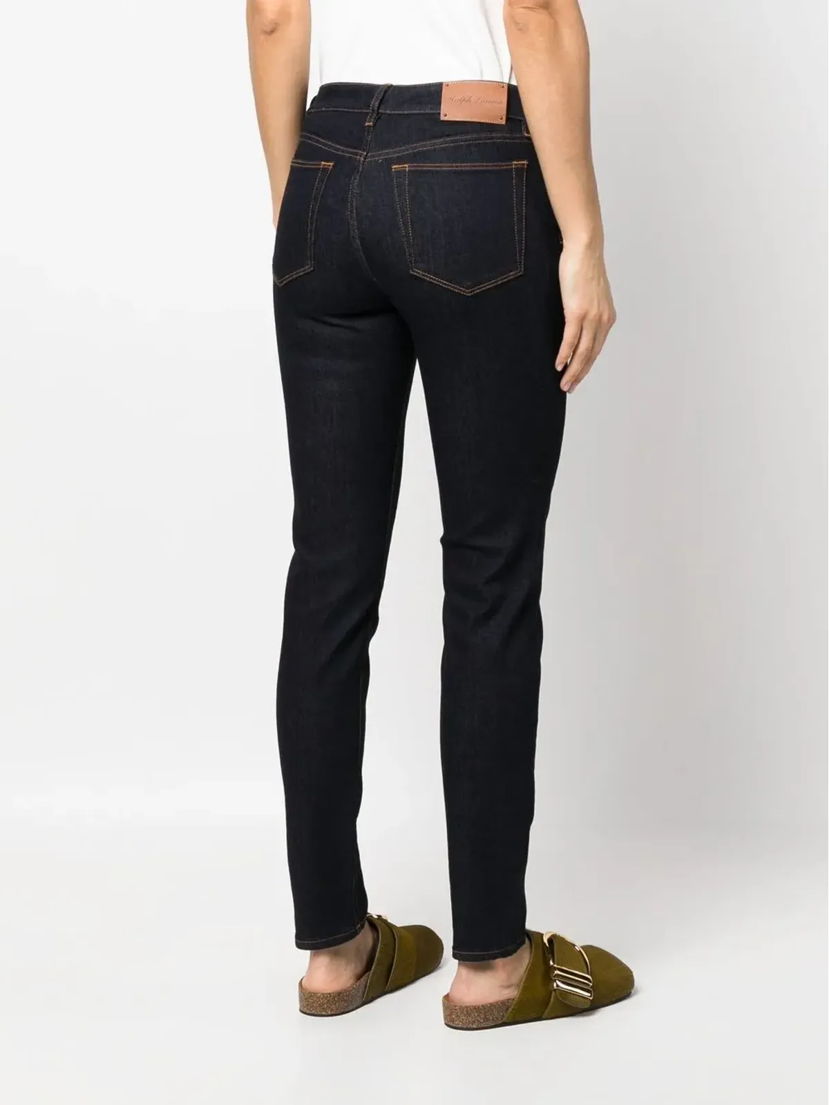 Ralph Lauren Collection 400 Matchstick skinny jeans - Blue - 画像4